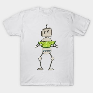 Lime Robot T-Shirt